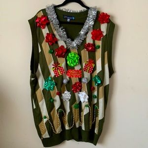 47 Michael Irvin 88 Ugly Christmas Vest